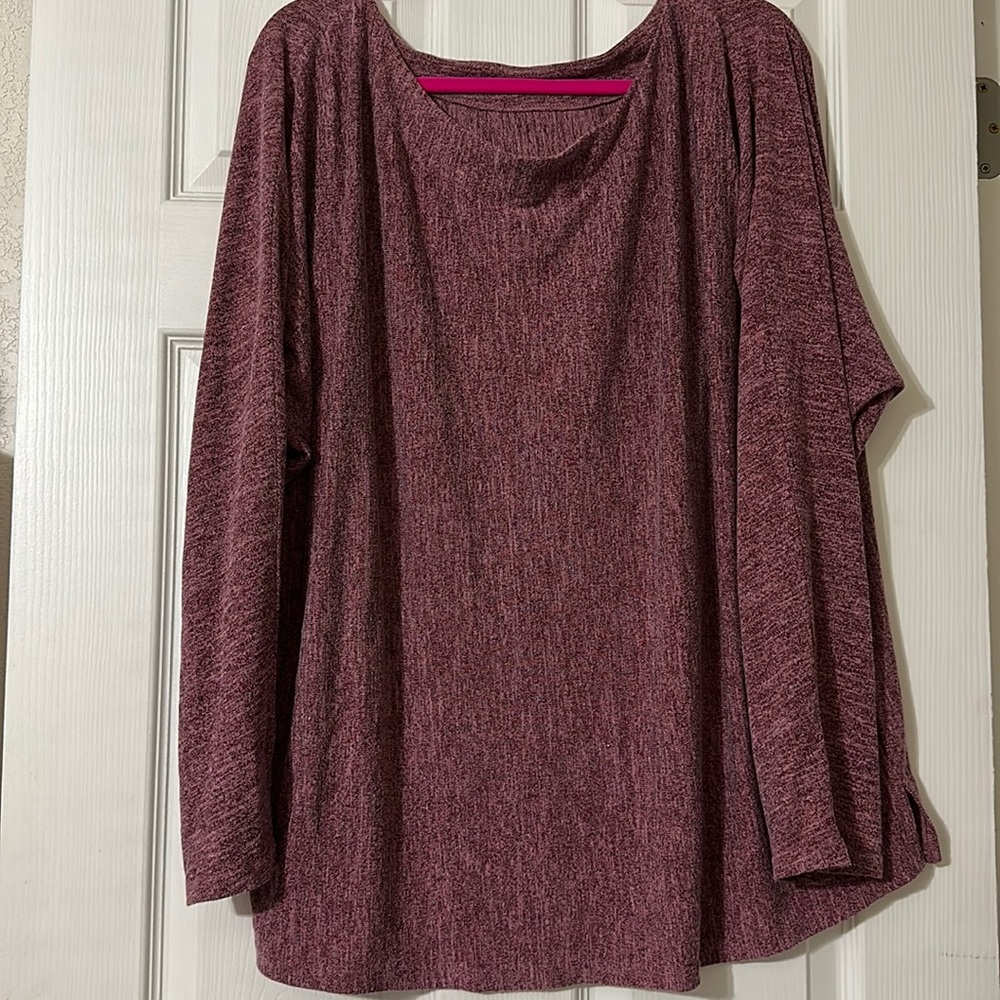 Heavy tunic mauve